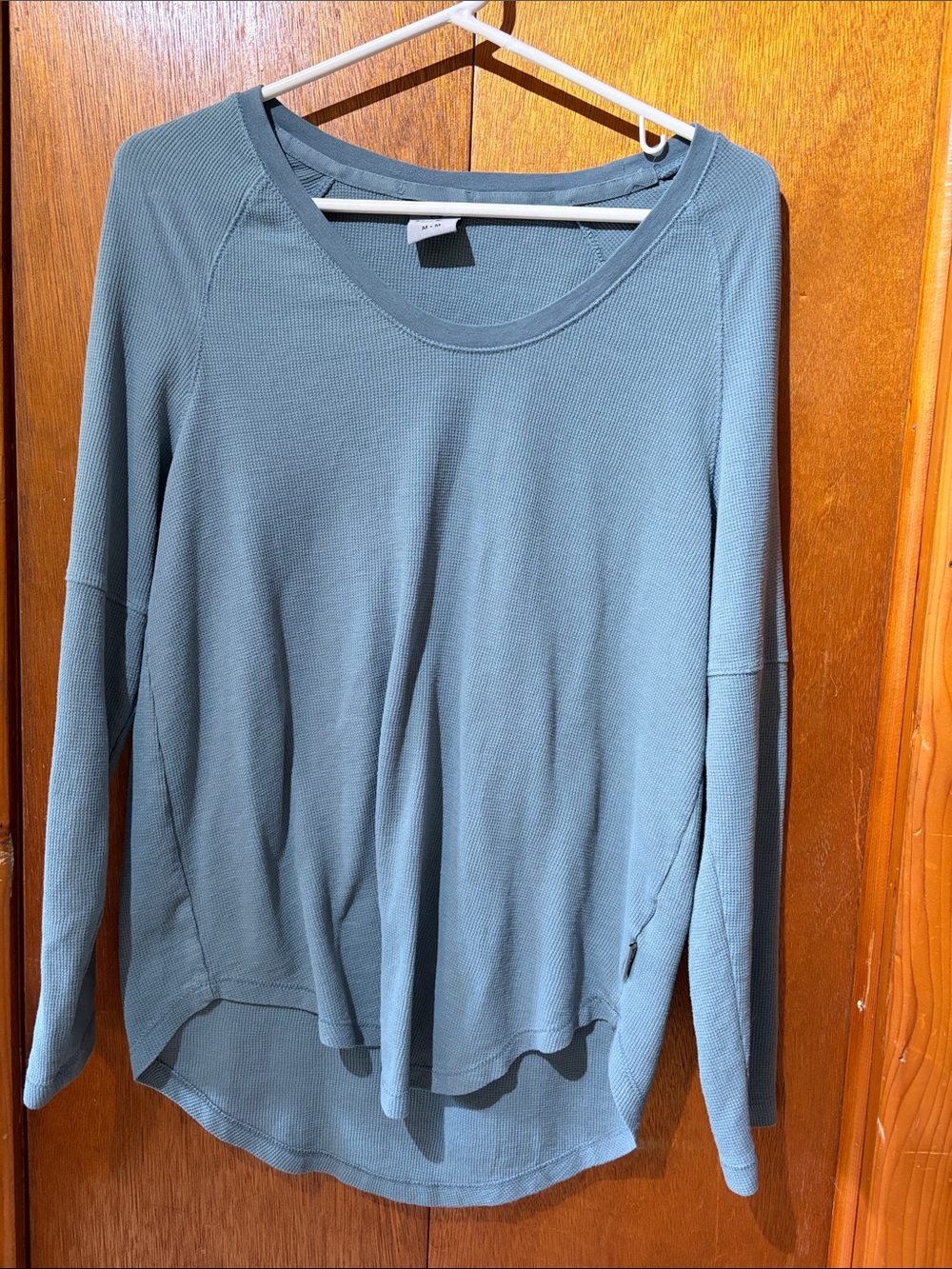Women’s knitted long sleeve- Grey blue